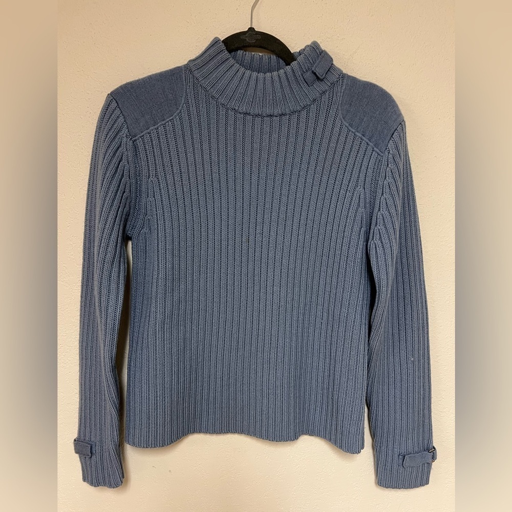 Isda & co wool Mockneck ribbed sweater women’s large